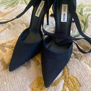 Steve Madden Suede and leather high heels